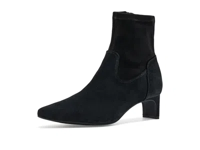 Clarks Edina Stretch Women's Boots Black Suede Leather: 8.5 B - Medium