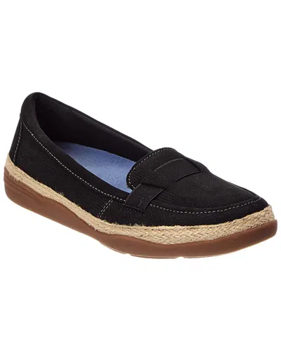 Clarks Elaina Echo Leather Loafer In Black