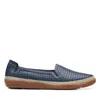 Clarks Women's Elaina Ruby Slip-on Espadrille Flats Women's Shoes In Blue