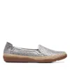 Clarks Women's Elaina Ruby Slip-on Espadrille Flats In Grey