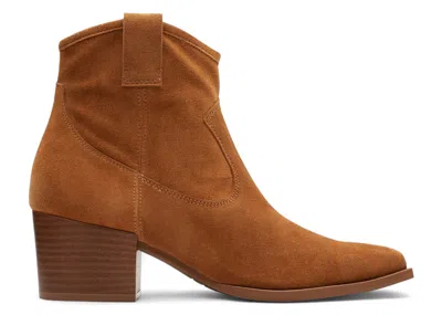 Pre-owned Clarks Elder Rae Suede (women's) Sneakers In Tan In Brown