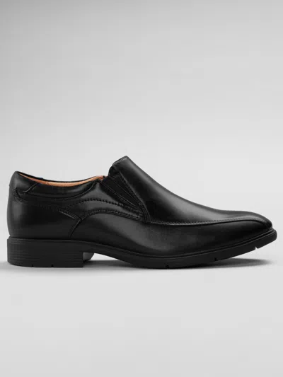 Clarks Eldredge Step Slip On Shoes In Black