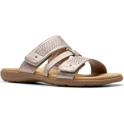 Clarks ® Elizabella Ave Slide Sandal In Brown