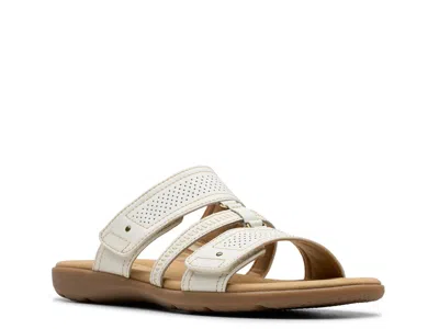 Clarks Elizabelle Ave Sandal In White