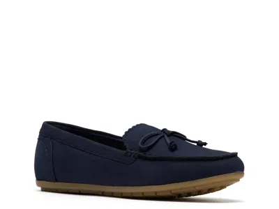 Clarks Elliotte Sail Loafer In Blue