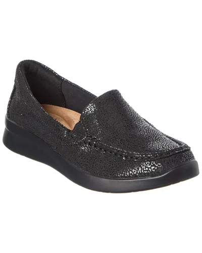 Clarks Ellowyn Lux Leather Loafer In Black