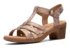 Clarks Emily Rose Sandal In Brown