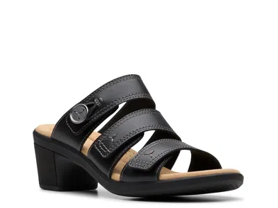 Clarks Emily Adella Sandal In Black