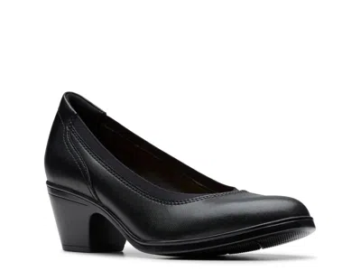 Clarks Emily Edyth Pump In Black
