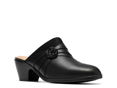 Clarks Emily Eliza Clog In Black