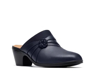 Clarks Emily Eliza Clog In Blue