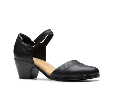 Clarks Emily Teagan Pump In Black