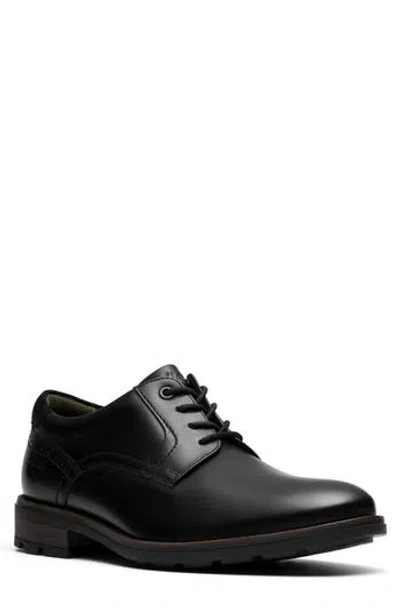 Clarks ® Emmett Plain Toe Derby In Black