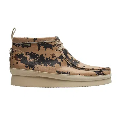 Pre-owned Clarks End X Wallabee Gtx 'digi Camo' | Brown | Men's Size 11