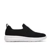 Clarks Ezera Walk In Black Textile In Black
