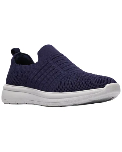 Clarks Ezera Walk Textile Loafer In Blue