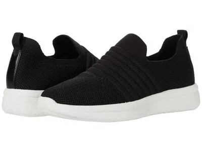 CLARKS EZERA WALK WOMEN'S SHOES BLACK KNIT: 10 D - WIDE