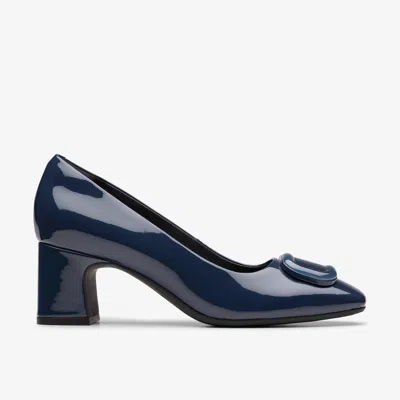 Clarks Fernie Trim In Blue