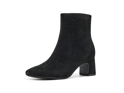 Clarks Fernie Zip Women's Boots Black Suede Leather: 7 B - Medium