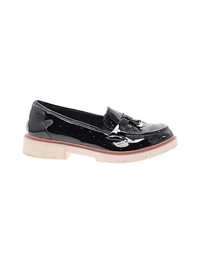 Pre-owned Clarks Flats In Black