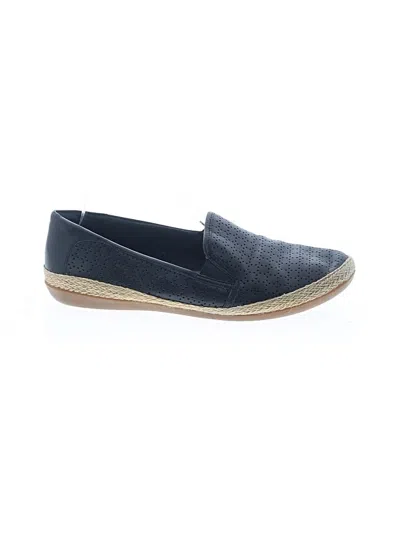 Pre-owned Clarks Flats In Black