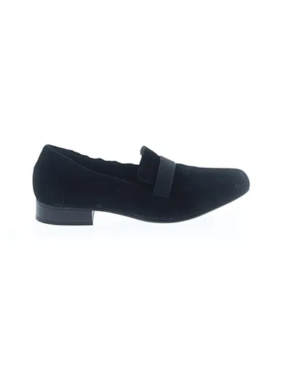 Pre-owned Clarks Flats In Black