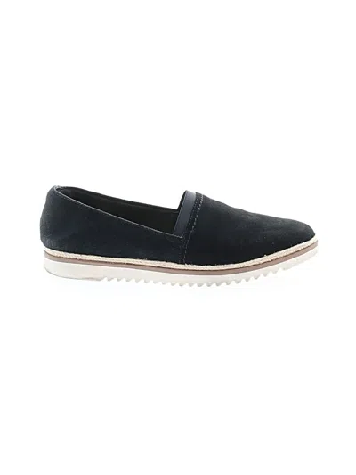 Pre-owned Clarks Flats In Black