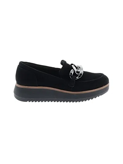 Pre-owned Clarks Flats In Black