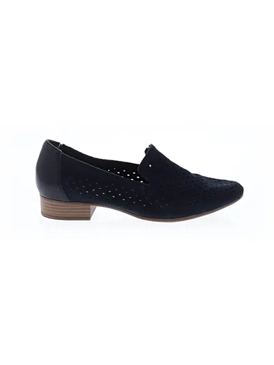 Pre-owned Clarks Flats In Blue