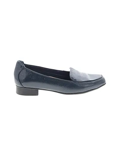 Pre-owned Clarks Flats In Blue