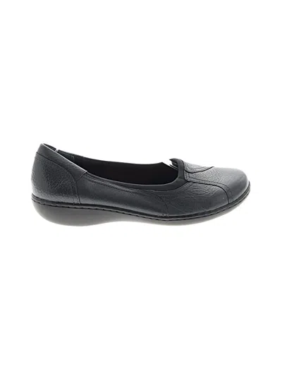 Pre-owned Clarks Flats In Blue