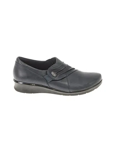 Pre-owned Clarks Flats In Blue