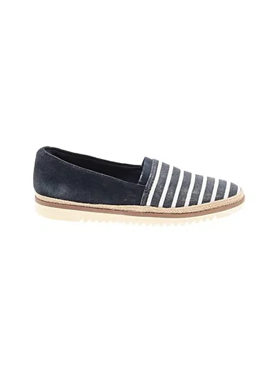 Pre-owned Clarks Flats In Blue