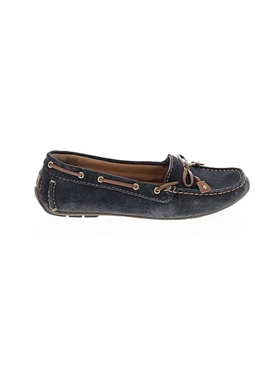 Pre-owned Clarks Flats In Blue