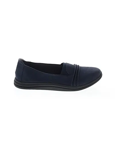 Pre-owned Clarks Flats In Blue