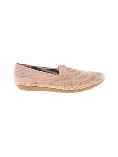 Pre-owned Clarks Flats In Brown