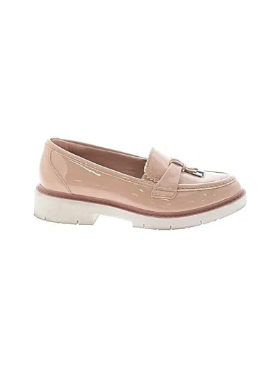 Pre-owned Clarks Flats In Pink