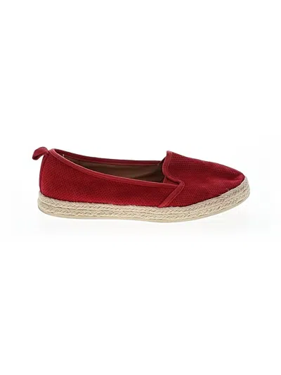 Pre-owned Clarks Flats In Red
