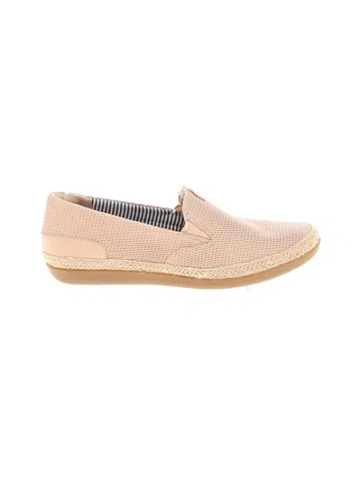 Pre-owned Clarks Flats In Tan