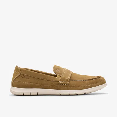 Clarks Flexway Band In Beige