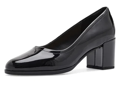 Clarks Freva 55 Court Women's Shoes Black Patent Leather: 6 D - Wide