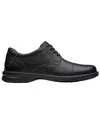 Clarks Gessler Cap In Black Leather In Black