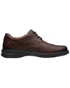 Clarks Gessler Cap Leather Oxford In Brown