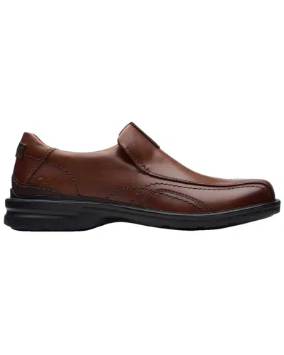 Clarks Gessler Step Leather Loafer In Brown