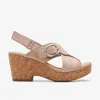 Clarks Giselle Dove In Beige