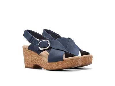 Clarks Giselle Dove In Blue