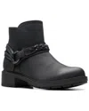 Clarks Hearth Kaylie Leather Bootie In Multi
