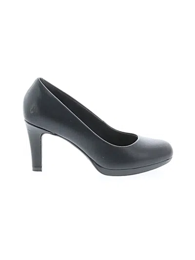 Pre-owned Clarks Heels In Black
