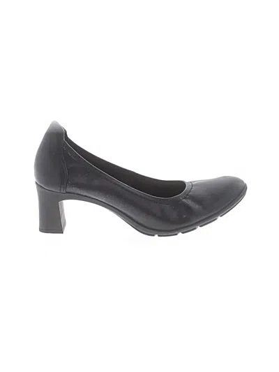 Pre-owned Clarks Heels In Black