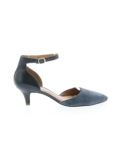 Pre-owned Clarks Heels In Blue